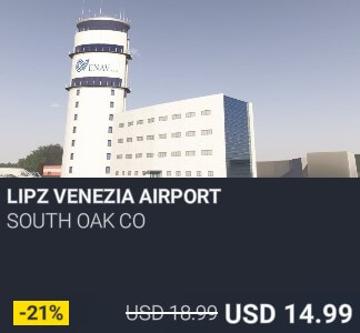 LIPZ Venezia Airport by South Oak Co. USD 18.99. Update on PC and Xbox