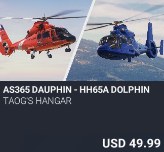 AS365 Dauphin - HH65A Dolphin by Taog's Hangar. USD 49.99. New on PC and Xbox