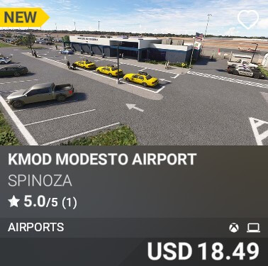 KMOD MODESTO AIRPORT by SPINOZA. USD 18.49. New on PC and Xbox