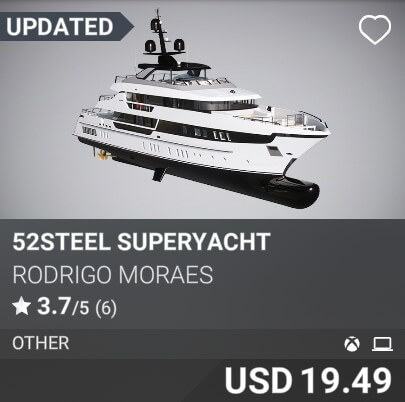 52Steel Superyacht by Rodrigo Moraes. USD 19.49. Update on PC and Xbox
