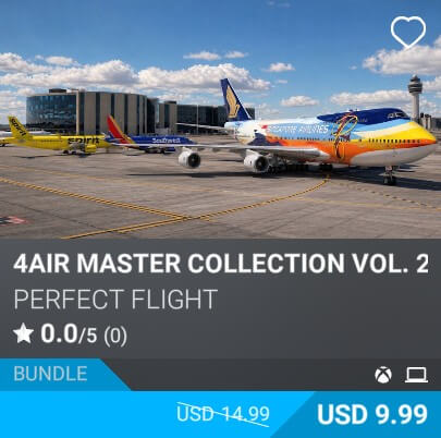 4AIR Master Collection Vol. 2 by Perfect Flight. USD 9.99. New on PC and Xbox