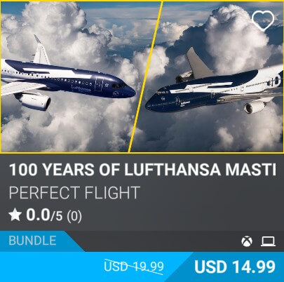 100 Years Of Lufthansa Master Collection by Perfect Flight. USD 14.99. New on PC and Xbox