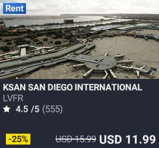 KSAN San Diego International by LVFR. USD 15.99. New on PC and Xbox