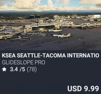 KSEA Seattle-Tacoma International Airport by Glideslope Pro. USD 9.99. Already on PC. New on Xbox