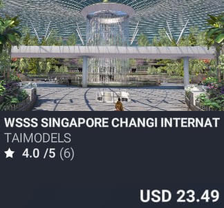 WSSS Singapore Changi International Airport by Taimodels. USD 23.49. New on PC and Xbox