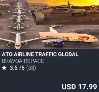 ATG Airline Traffic Global by BravoAirspace. USD 17.99. Update on PC and Xbox