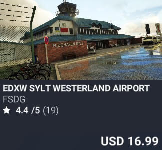 EDXW Sylt Westerland Airport by FSDG. USD 16.99. Update on PC and Xbox