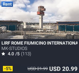 LIRF Rome Fiumicino International Airport by MK-Studios. USD 21.99. Update on PC and Xbox