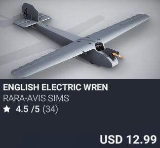 English Electric Wren by Rara-Avis sims. USD 12.99. Update on PC and Xbox