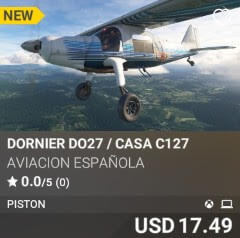 Dornier Do27 / CASA C127 by Aviacion espanola. USD 17.49. New on PC and Xbox