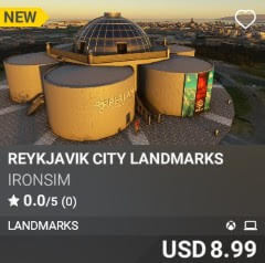 Reykjavik City Landmarks by Ironsim. USD 8.99. New on PC and Xbox