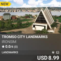 Tromso City Landmarks by Ironsim. USD 8.99. New on PC and Xbox