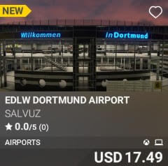 EDLW Dortmund Airport by Salvuz. USD 17.49. New on PC