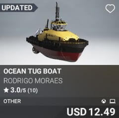 Ocean Tug Boat by Rodrigo Moraes. USD 12.49. Update on PC and Xbox