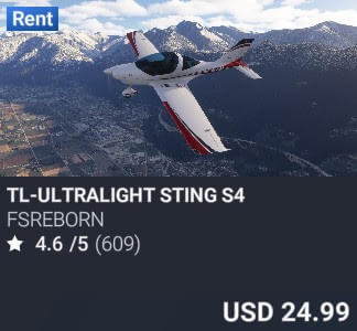 TL-Ultralight Sting S4 by FSReborn. USD 24.99. Update on PC