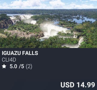 Iguazu Falls by Cli4D Designs. USD 14.99. Update on PC and Xbox