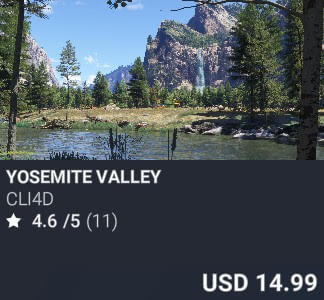 Yosemite Valley by Cli4D Designs. USD 14.99. Update on PC and Xbox