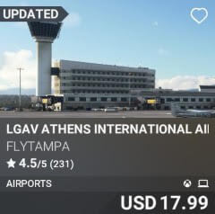 LGAV Athens International Airport by Flytampa. USD 17.99. Update on PC and Xbox