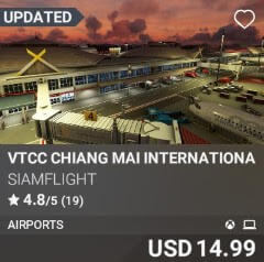 VTCC Chiang Mai International Airport by SiamFlight. USD 14.99. Update on PC and Xbox