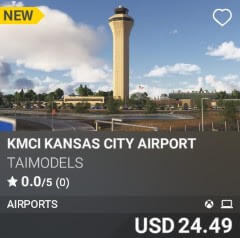 KMCI Kansas City Airport by Taimodels. USD 24.49. New on PC