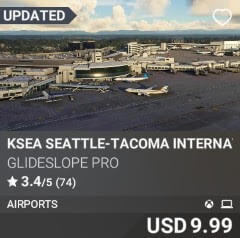 KSEA Seattle-Tacoma International Airport by Glideslope Pro. USD 9.99. Update on PC and Xbox