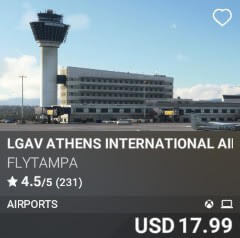LGAV Athens International Airport by Flytampa. USD 17.99. Update on PC and Xbox