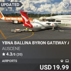YBNA Ballina Byron Gateway Airport by Auscene. USD 19.99. Update on PC and Xbox
