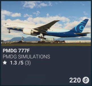 PMDG 777F by PMDG Simulations. SC 220. Update on PS5