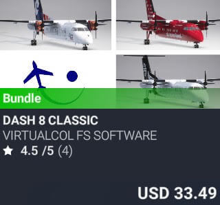 DASH 8 CLASSIC by VIRTUALCOL FS SOFTWARE. USD 33.49. New on PC and Xbox