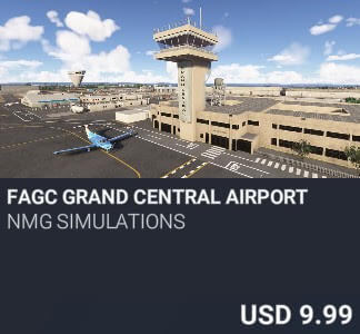 FAGC Grand Central Airport by NMG Simulations. USD 9.99. New on PC and Xbox