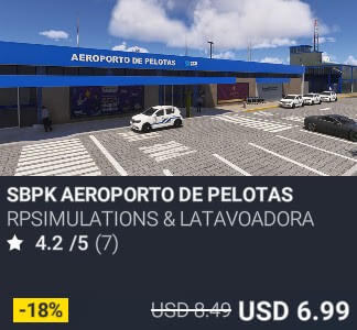 SBPK Aeroporto de Pelotas by FABv (RPSimulations). USD 8.49. New on PC and Xbox