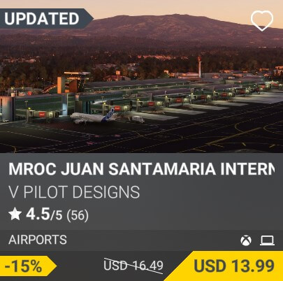 MROC Juan Santamaria International Airport by V Pilot Designs. USD 16.49. Update on PC and Xbox