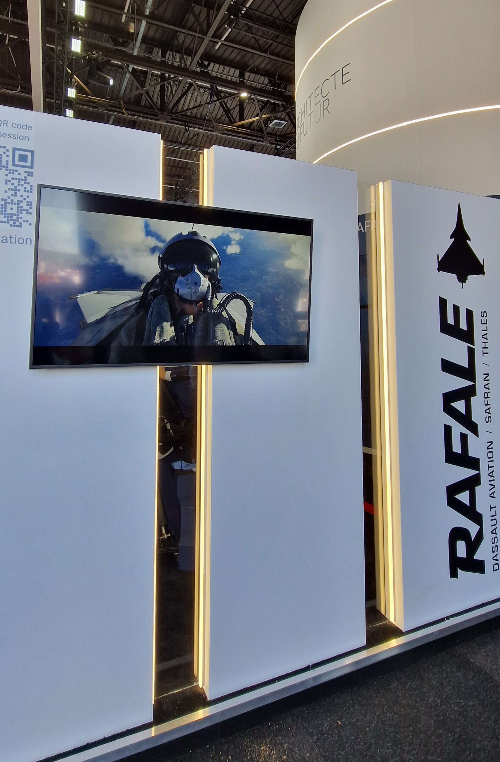 AzurPoly stand at the Paris Airshow