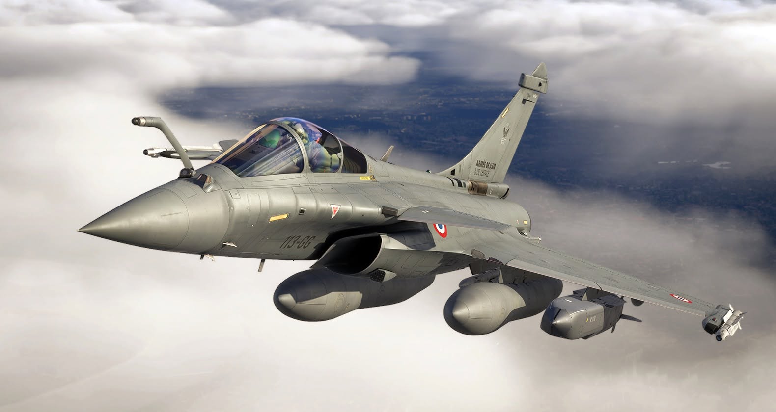 AzurPoly Dassault Rafale