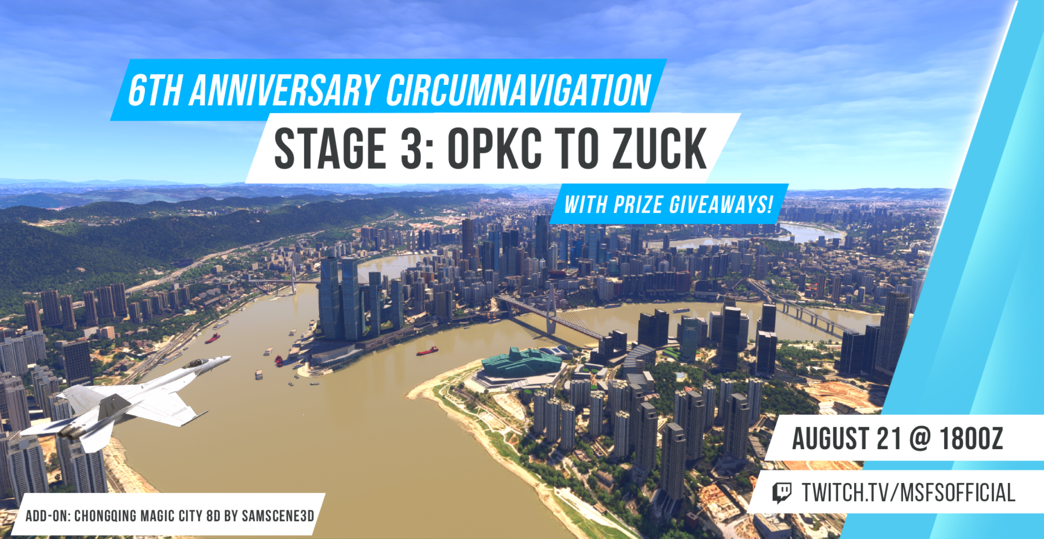 6th Anniversary Circumnavigation Stage 3