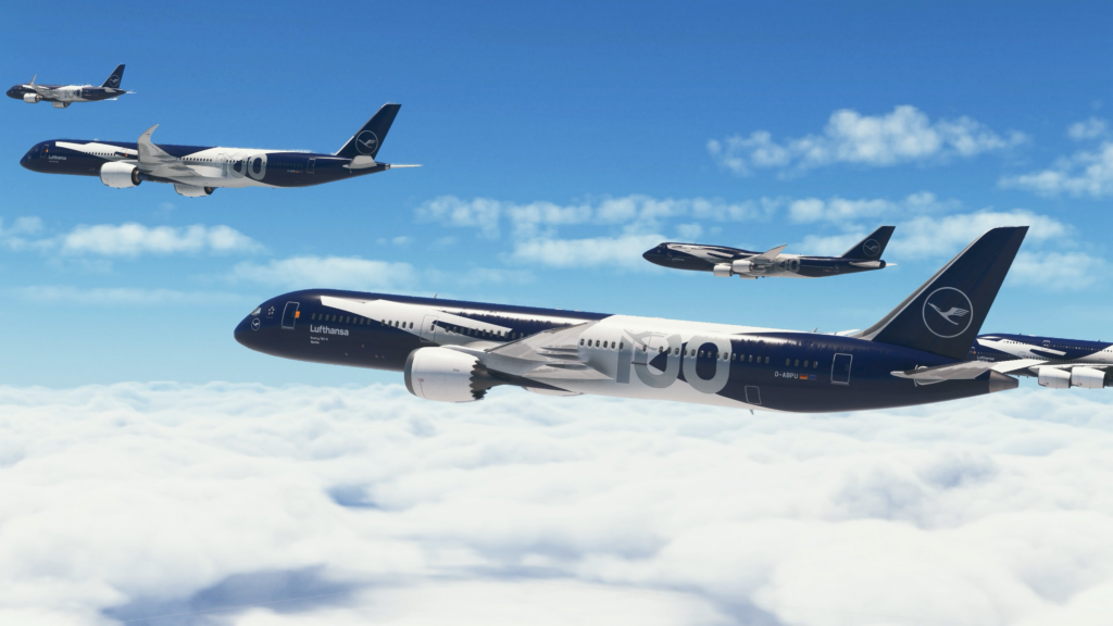 Lufthansa 100 Years Liveries