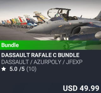 Dassault Rafale C Bundle by Dassault / AzurPoly / JFEXP. USD 49.99. New on PC and Xbox