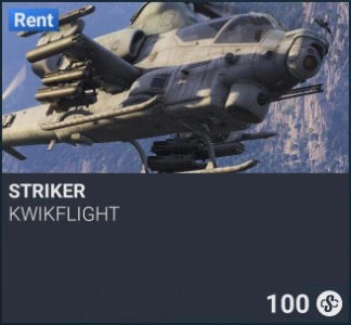 Striker by Kwikflight. SC 100. New on PS5