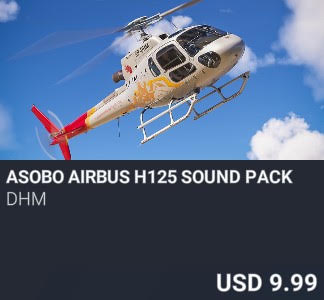 Asobo Airbus H125 Sound Pack by DHM. USD 9.99. New on PC and Xbox