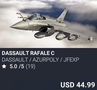 Dassault Rafale C by Dassault / AzurPoly / JFEXP. USD 44.99. New on PC and Xbox