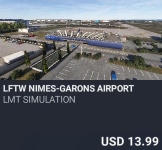 LFTW Nimes-Garons Airport by LMT Simulation. USD 13.99. New on PC and Xbox