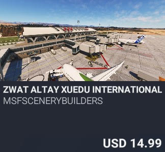 ZWAT Altay Xuedu International Airport by MSFScenerybuilders. USD 14.99. New on PC and Xbox