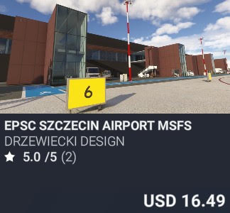 EPSC Szczecin Airport MSFS by Drzewiecki Design. USD 16.49. New on PC and Xbox