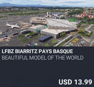 LFBZ Biarritz Pays Basque by BEAUTIFUL MODEL of the WORLD. USD 13.99. New on PC and Xbox