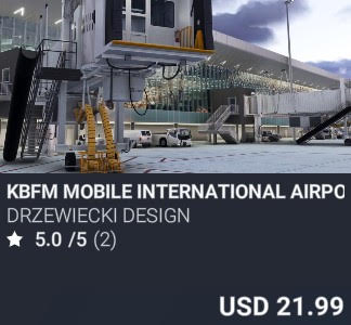 KBFM Mobile International Airport by Drzewiecki Design. USD 21.99. New on PC and Xbox