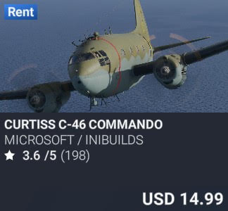 Curtiss C-46 Commando by Microsoft / iniBuilds. USD 14.99. New on PC and Xbox