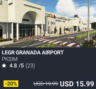 LEGR Granada Airport by PKSIM. USD 19.99. New on PC and Xbox