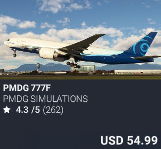 PMDG 777F by PMDG Simulations. USD 54.99. Update on PC and Xbox