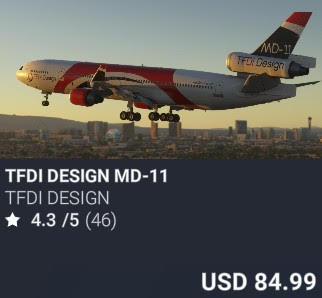 TFDi Design MD-11 by TFDi Design. USD 84.99. Update on PC