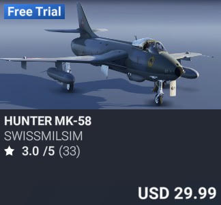 Hunter MK-58 by SwissMilSim. USD 29.99. Update on PC and Xbox